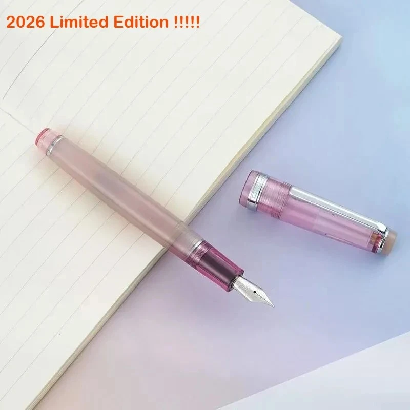 Pióro wieczne Jinhao 82 Plus akrylowe – kremowy melon Niebieski