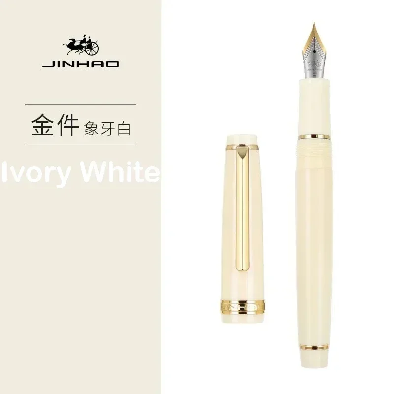Pióro wieczne Jinhao 82 - przezroczyste pióro ze stalówką EF/F/M Fioletowy
