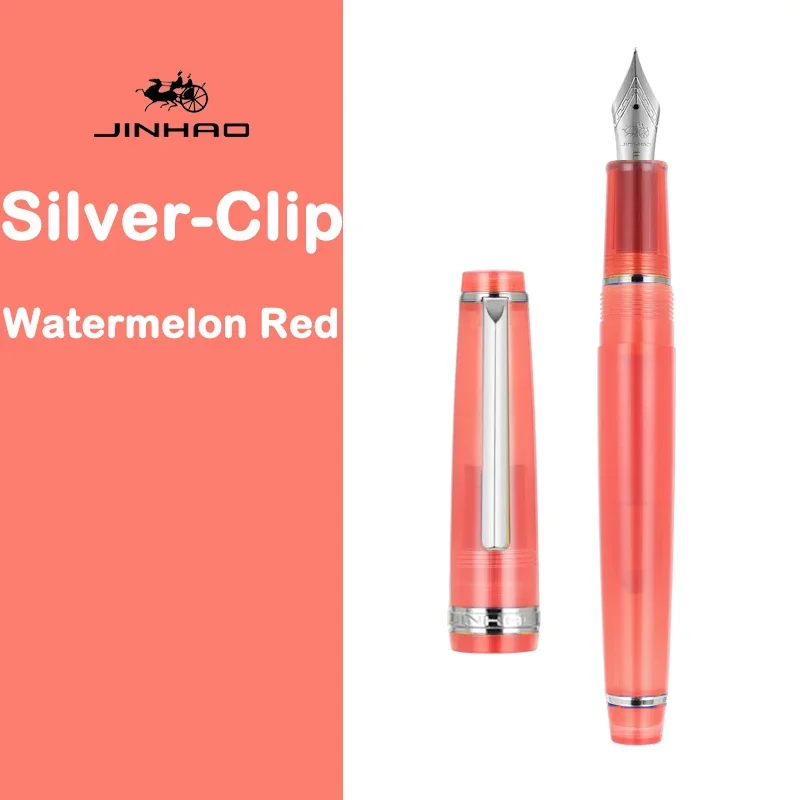Pióro wieczne JINHAO 82 srebrny klips - stalówka EF/F/M Ciemnoszary