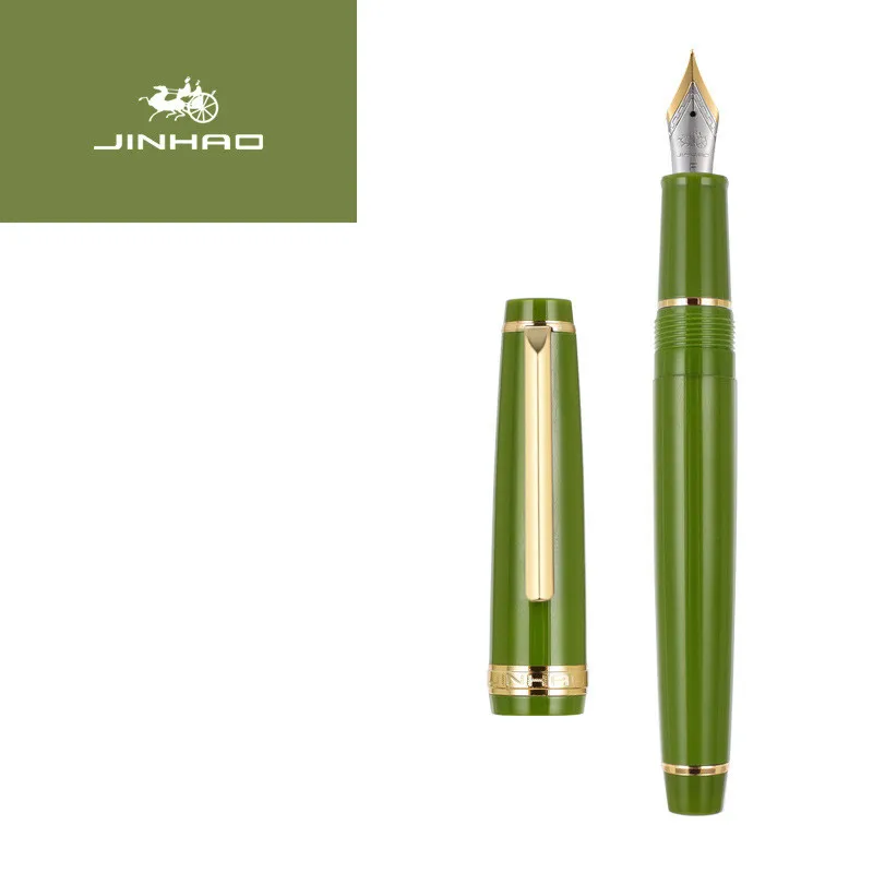Pióro wieczne Jinhao 82 ze stalówką EF/F/M i konwerterem żółty