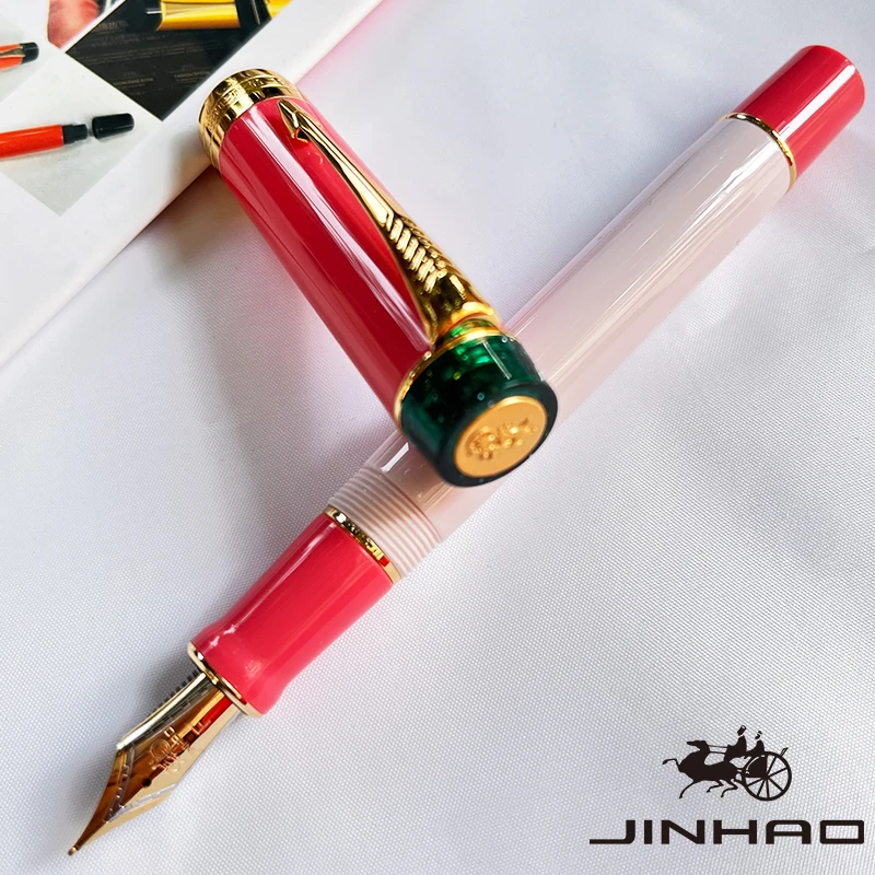 Pióro wieczne Jinhao Century 100 z klipsem ze strzałką Lawenda