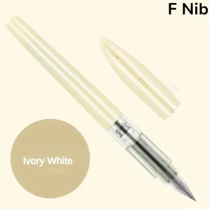 Pióro wieczne Jinhao Shark ze stalówką F 0,5 mm do kaligrafii Biały