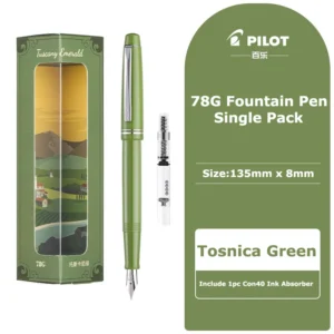Pióro wieczne Pilot 78G z pozłacaną stalówką EF F M Niebieski