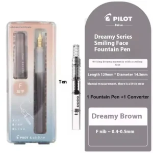 Pióro wieczne Pilot Kakuno Multi-Colors ze stalówką 0,4-0,7 mm Różowy