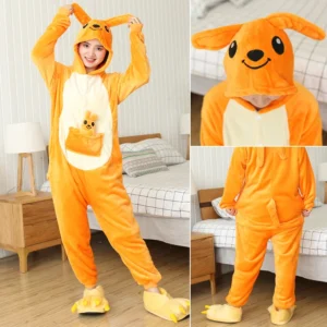 Piżama kigurumi kangur - kostium onesie dla dorosłych Y01 kangaroo