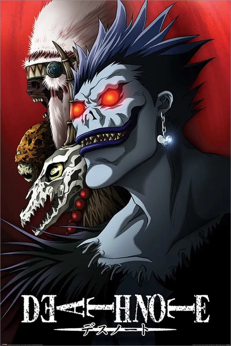 Plakat Death Note anime - obraz na płótnie na ścianę 10