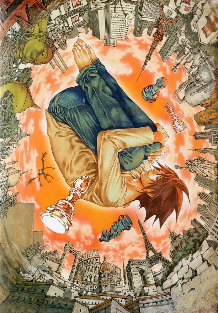 Plakat Death Note anime - obraz na płótnie na ścianę 30
