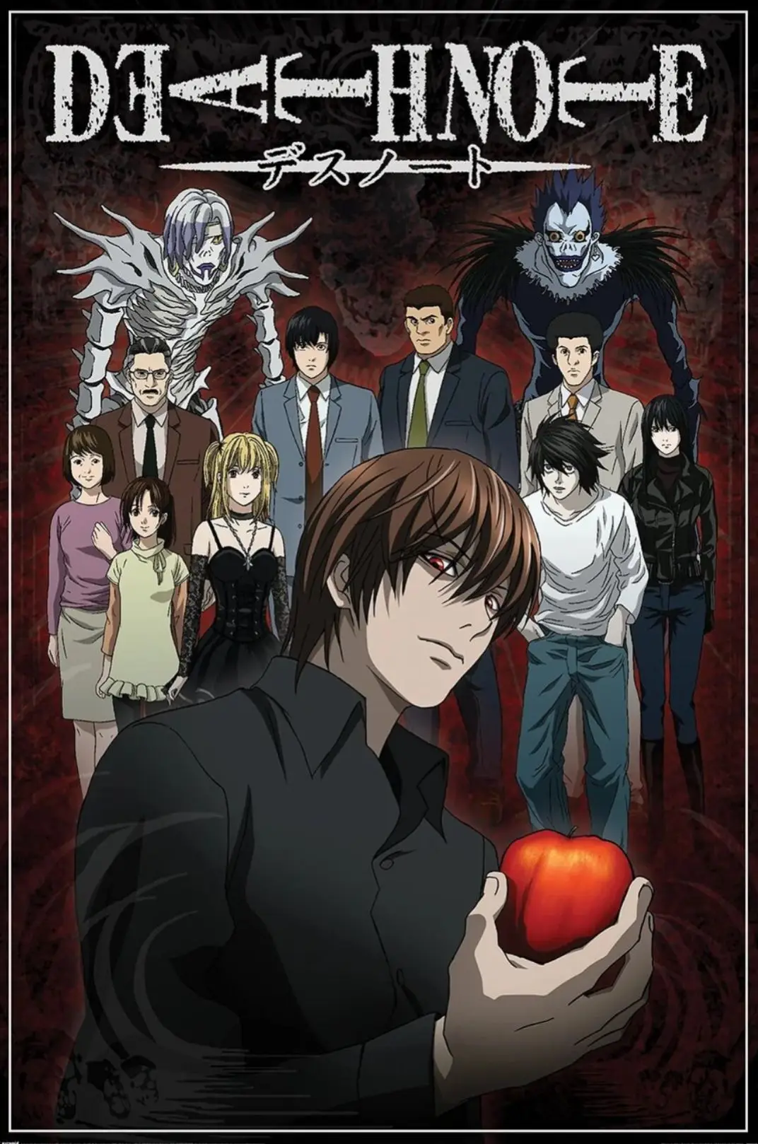Plakat Death Note anime - obraz na płótnie na ścianę 5