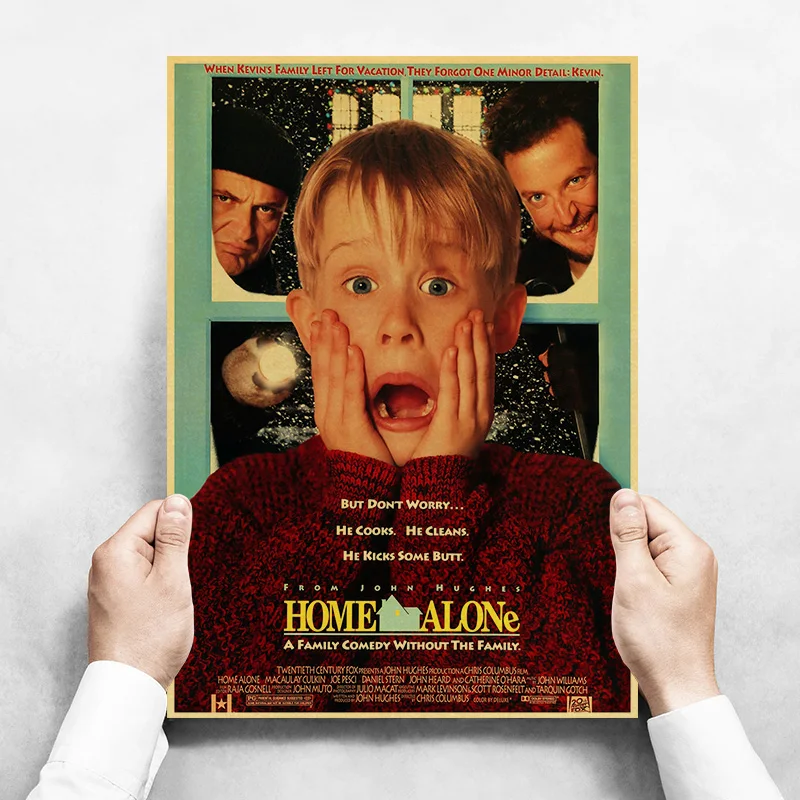 Plakat filmowy na płótnie, kultowe filmy i seriale, vintage 10