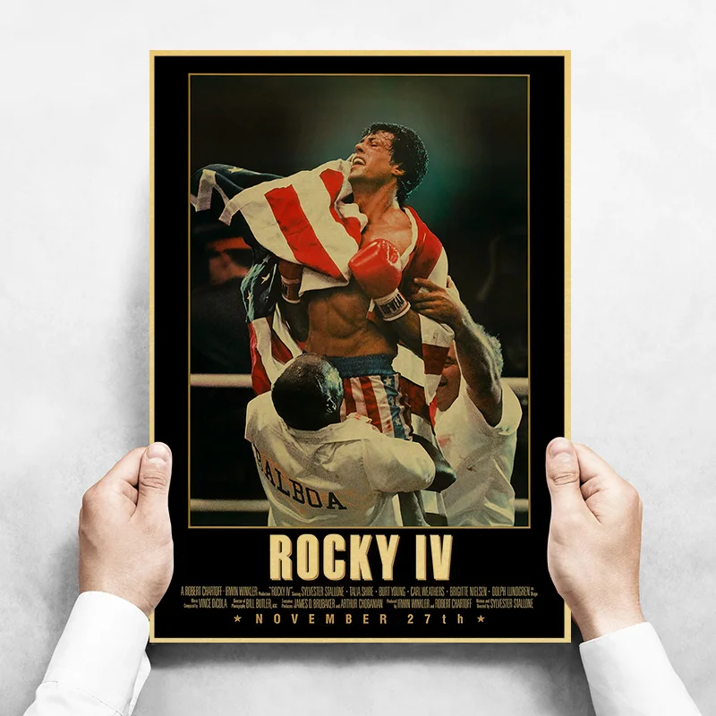 Plakat filmowy na płótnie, kultowe filmy i seriale, vintage 13