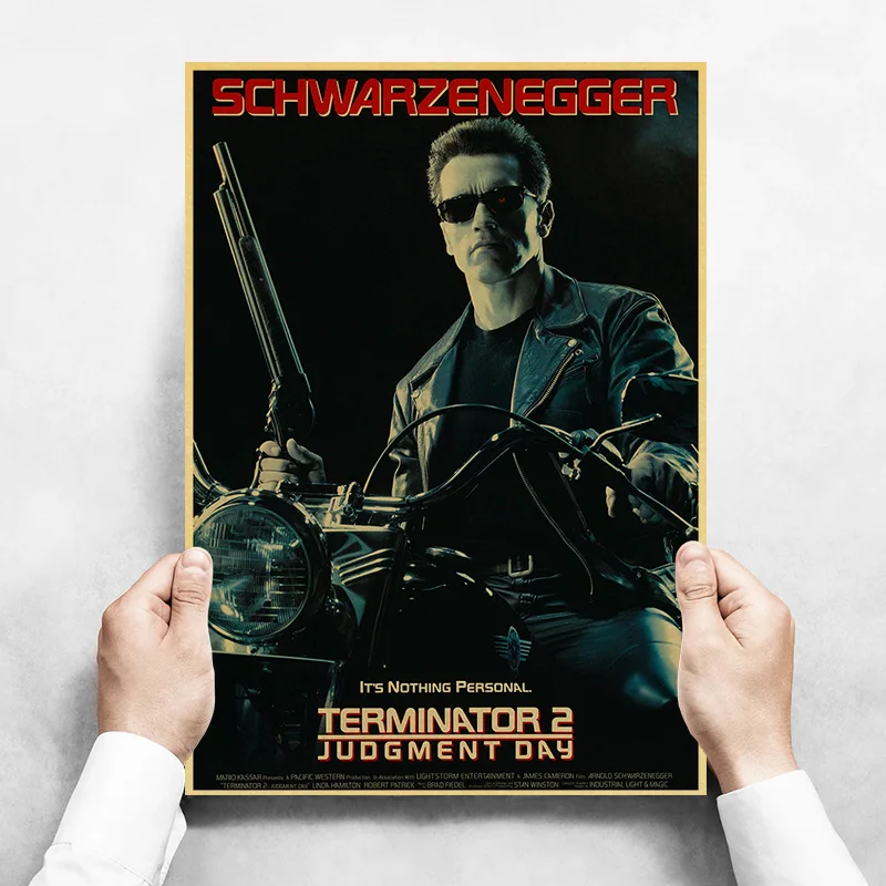 Plakat filmowy na płótnie, kultowe filmy i seriale, vintage 14