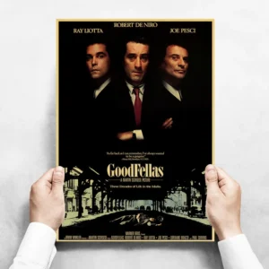 Plakat filmowy na płótnie, kultowe filmy i seriale, vintage 20