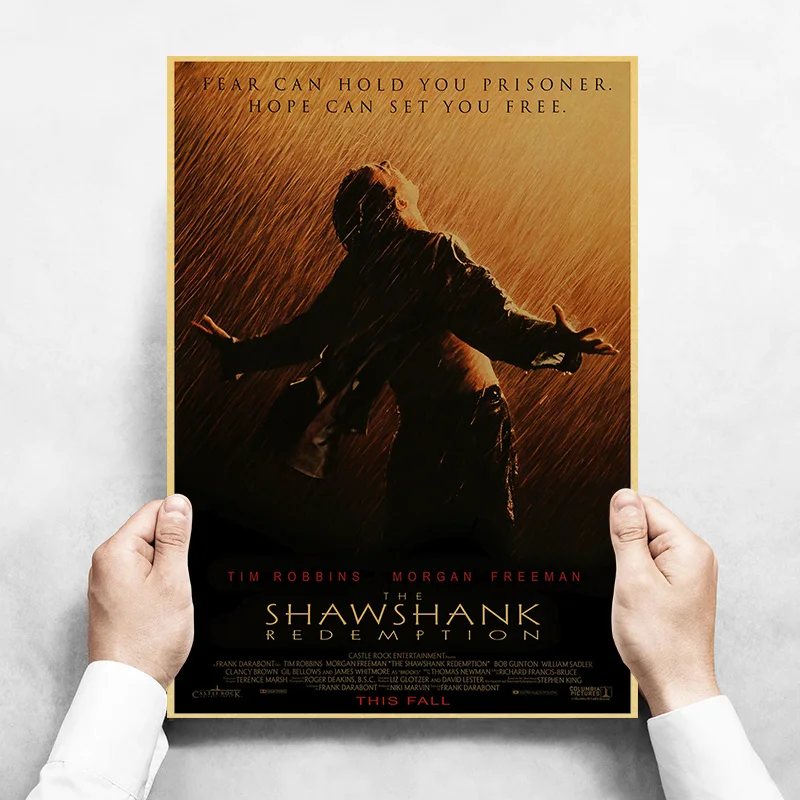 Plakat filmowy na płótnie, kultowe filmy i seriale, vintage 34