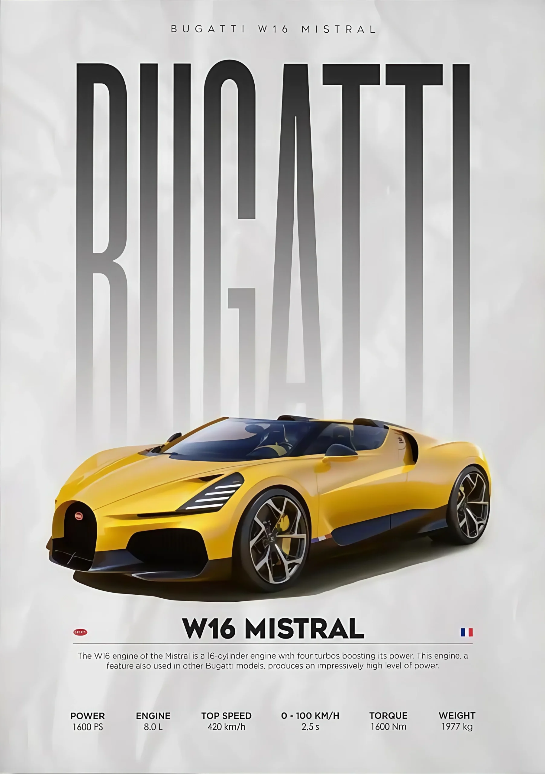 Plakat na płótnie z luksusowym samochodem sportowym 10