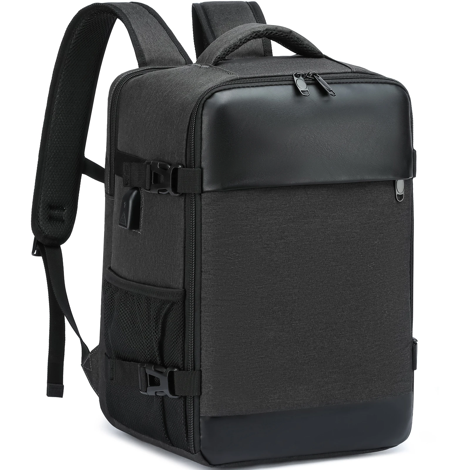 Plecak kabinowy do samolotu Ryanair EasyJet 40x20x25 Darkgrey