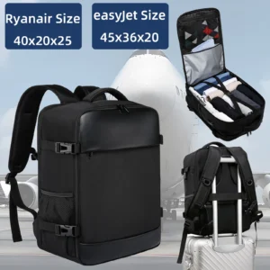 Plecak kabinowy do samolotu Ryanair EasyJet 40x20x25 Grayish