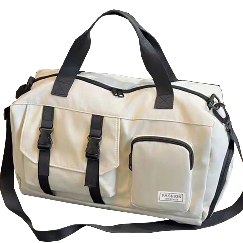 Plecak miejski w neutralnych kolorach unisex Bj80279white