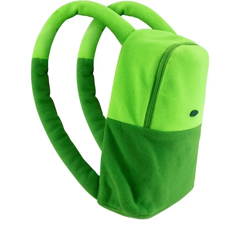 Plecak sportowy do cosplayu zielony unisex Zielony