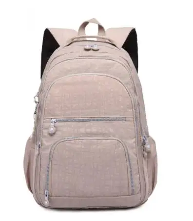 Plecak szkolny TEGAOTE - nylonowy, wodoodporny, na laptopa Khaki