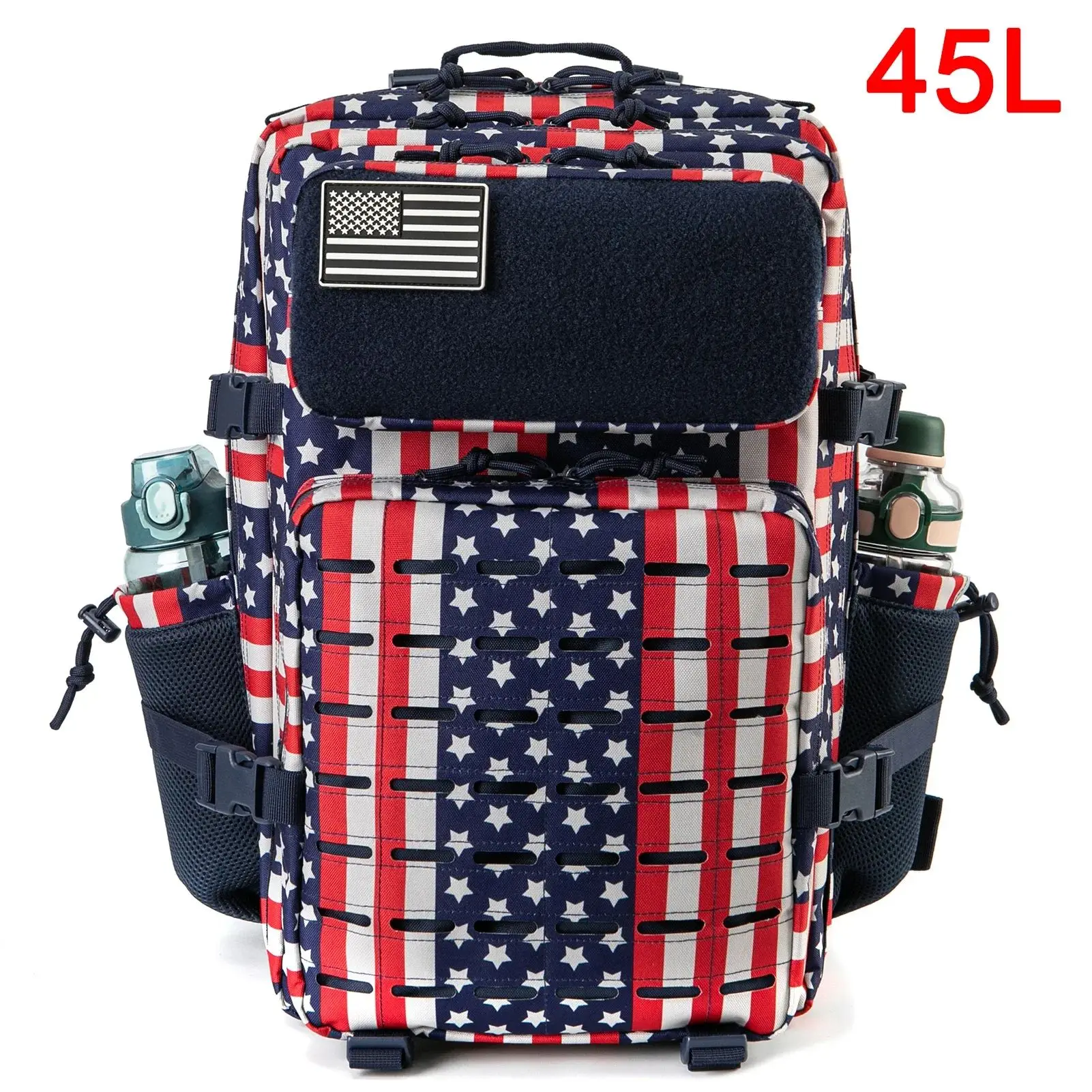 Plecak taktyczny 25L/45L z uchwytem na bidon 45l star spangled