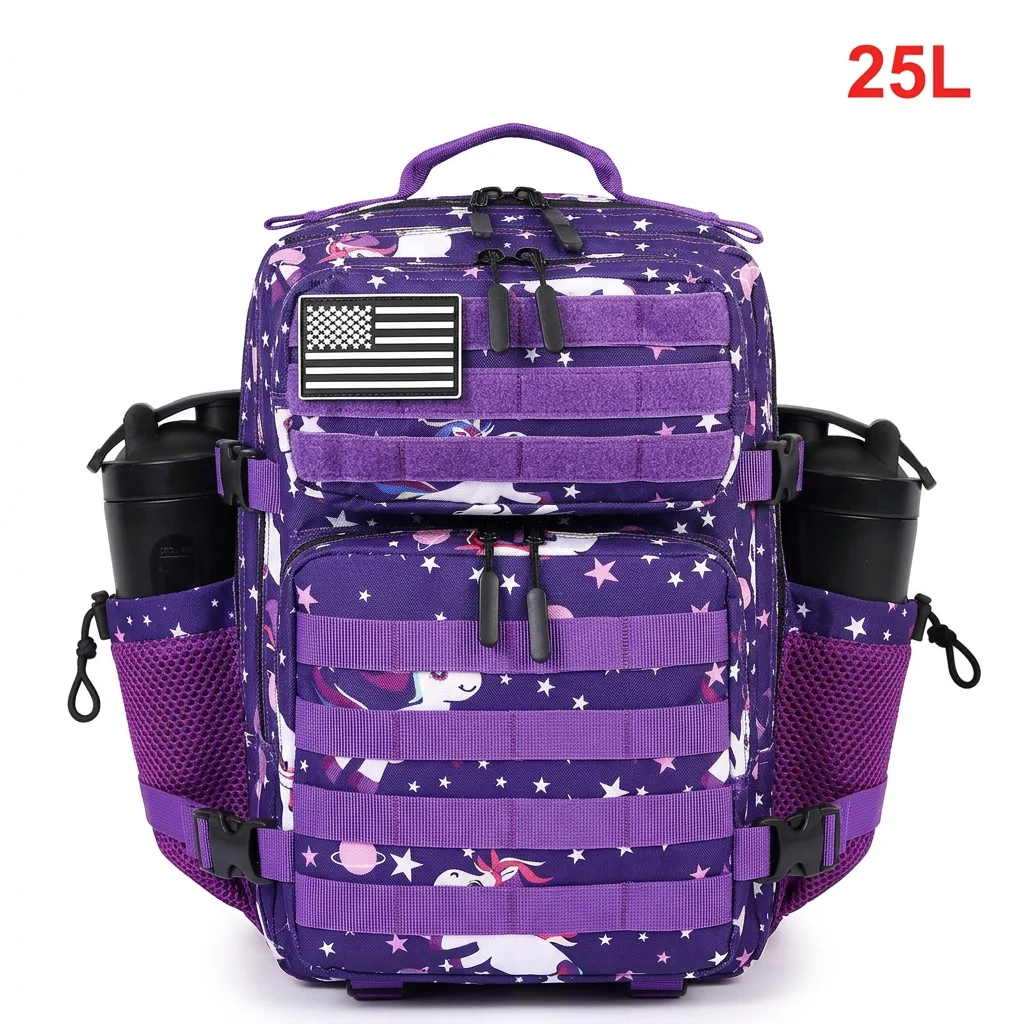Plecak taktyczny 25L dla kobiet na trekking i siłownię Starry pony 25l