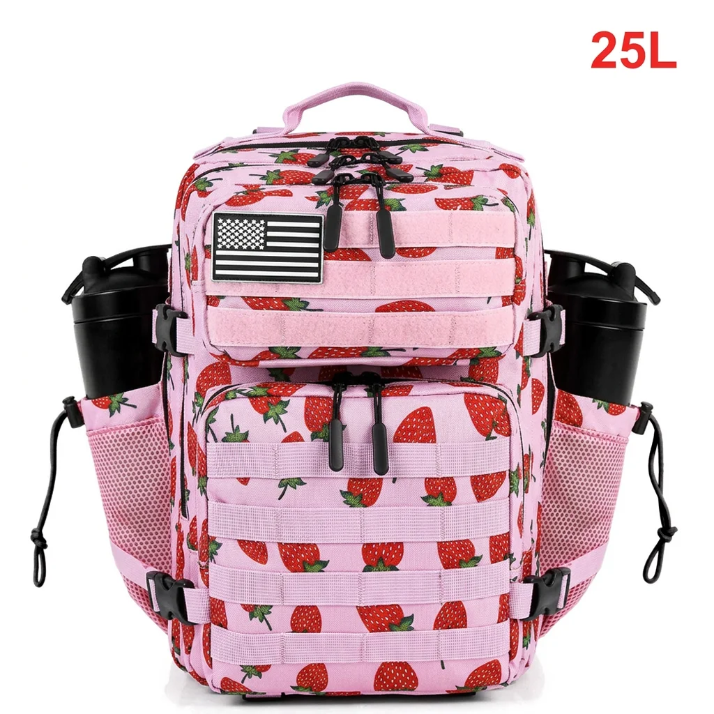 Plecak taktyczny 25L dla kobiet na trekking i siłownię Strawberry 25l
