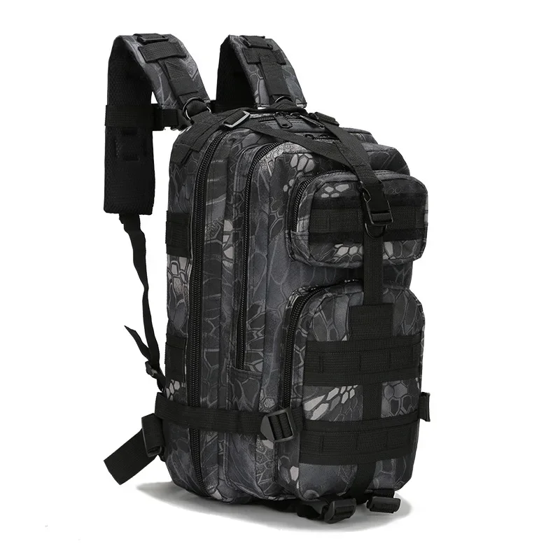 Plecak taktyczny 30L na trekking i wyprawy outdoor Czarny