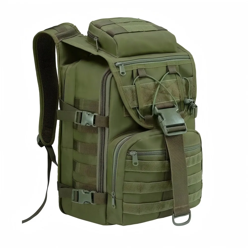 Plecak taktyczny męski 35L na turystykę i survival Zielony