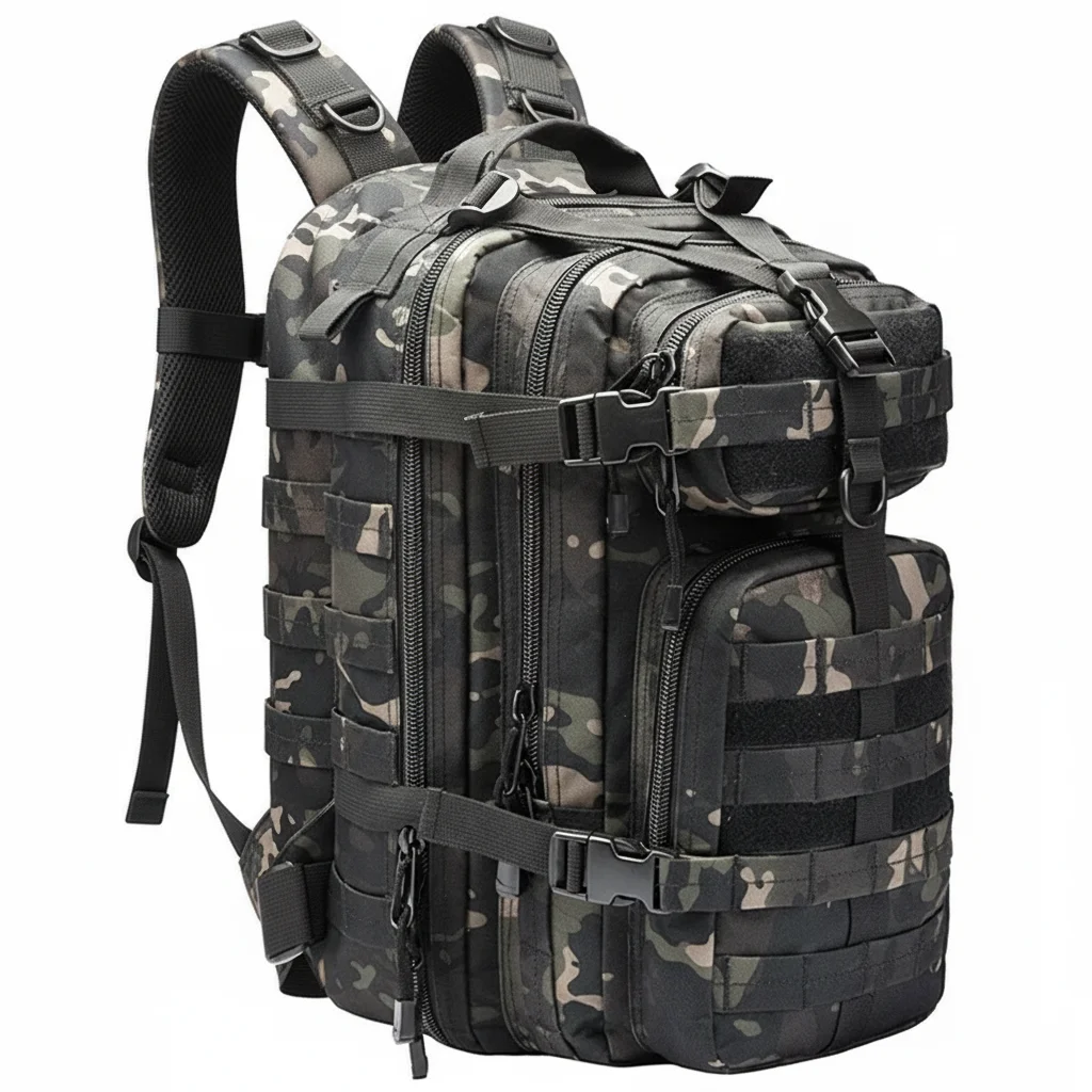 Plecak taktyczny outdoorowy 30L odporny na rozdarcia Czarny