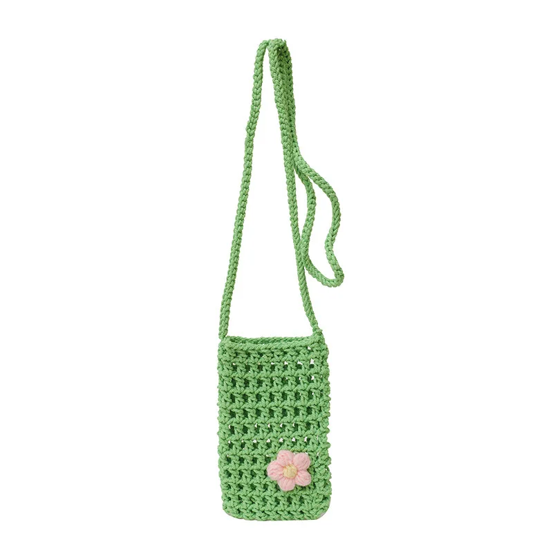 Pleciona torebka na telefon do noszenia crossbody A04