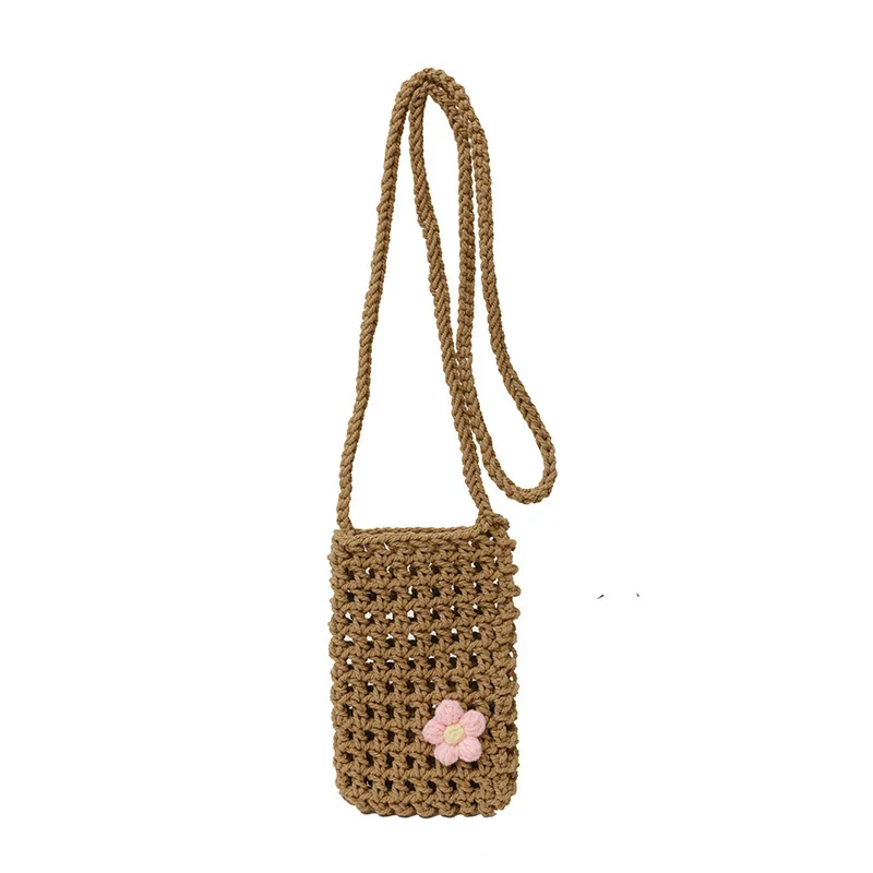 Pleciona torebka na telefon do noszenia crossbody A02