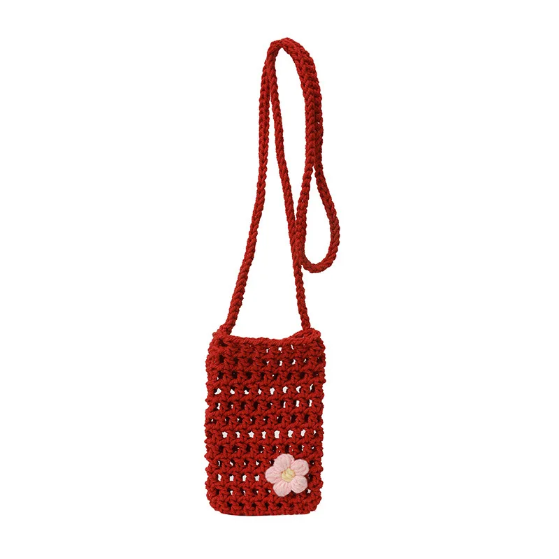 Pleciona torebka na telefon do noszenia crossbody A03