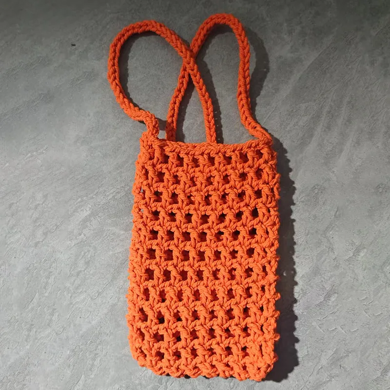 Pleciona torebka na telefon do noszenia crossbody B04