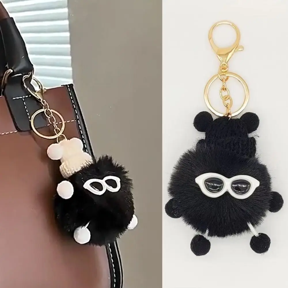 Płócienna torebka na telefon crossbody z paskiem Keychain pendant