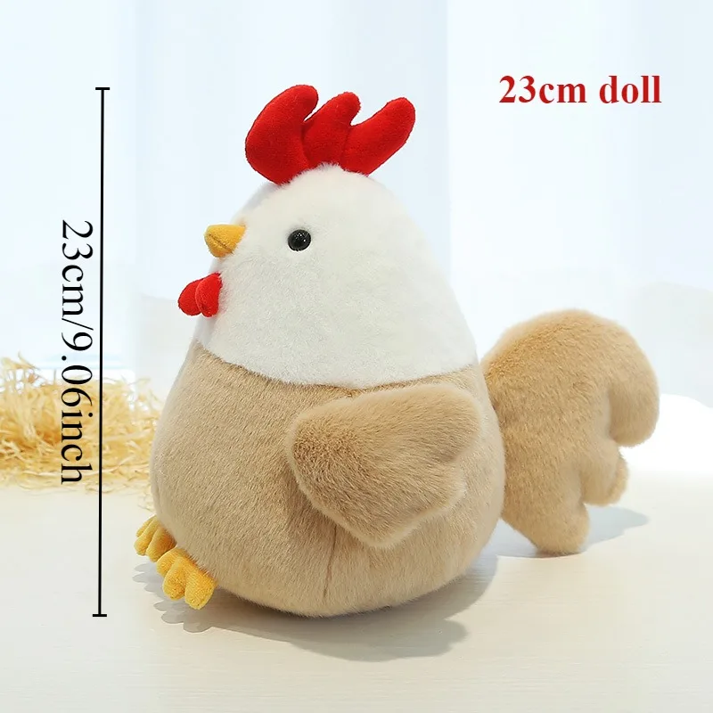 Pluszowa torebka i brelok kura - śmieszny gadżet Hen doll