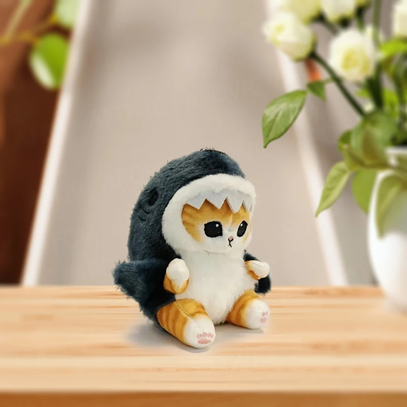 Pluszowy brelok kot rekin krewetka - anime Shark