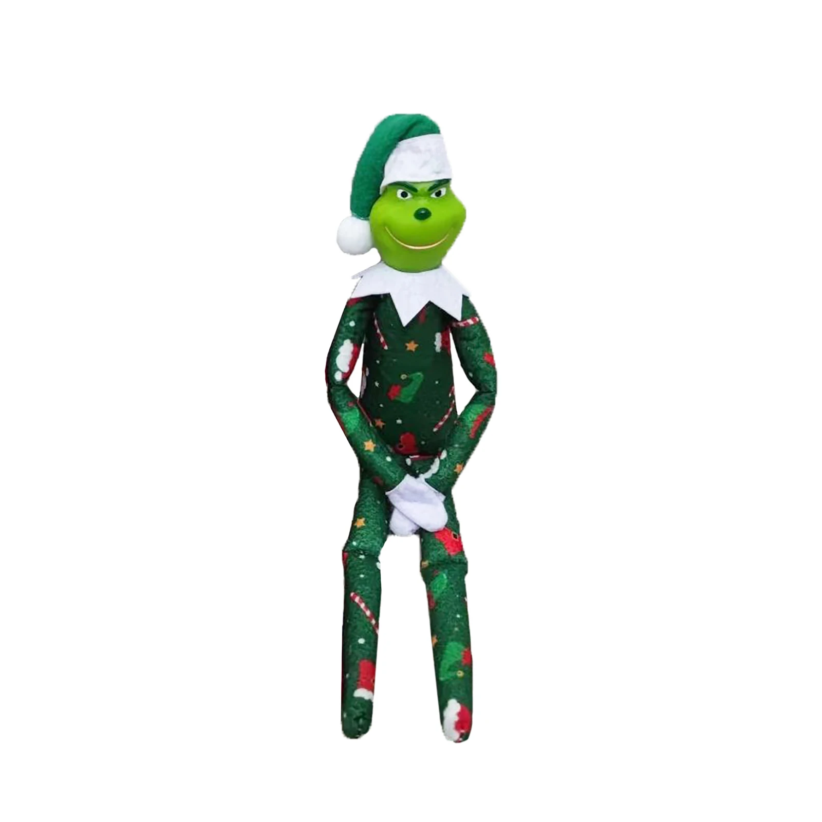 Pluszowy elf świąteczny - figurka dekoracyjna Wielo