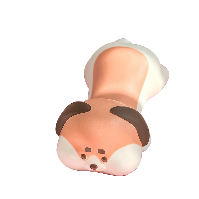 Podpórka pod nadgarstek do myszy kawaii miękka z kotem i pandą Pasta fasolowa