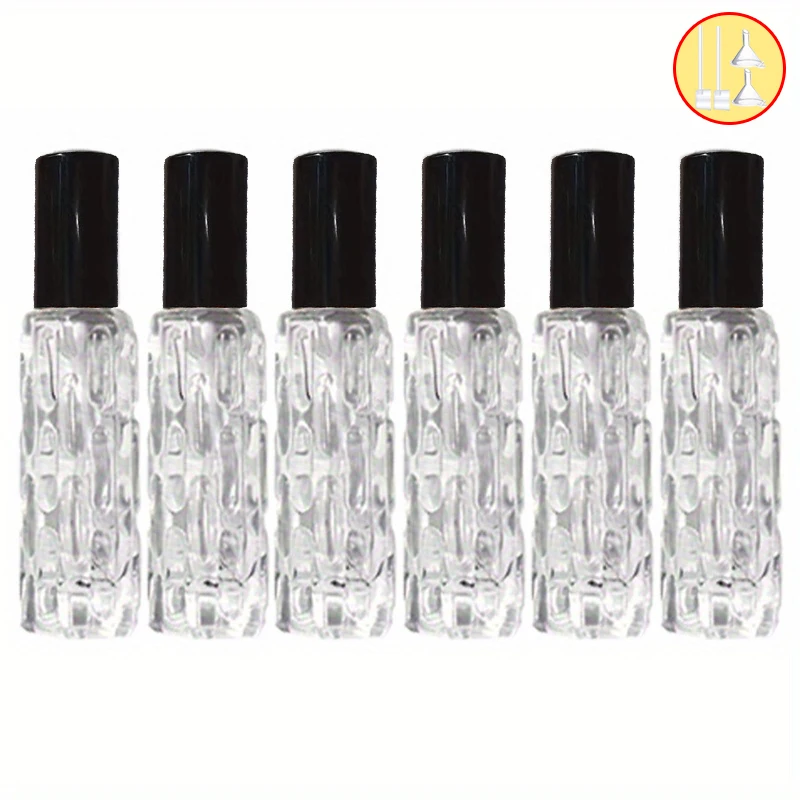 Podróżny zestaw atomizerów do perfum 10 ml z akcesoriami Ciemnoniebieski