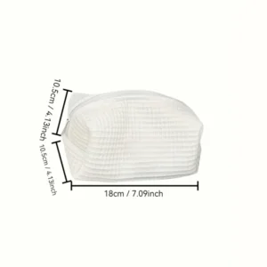 Pojemna kosmetyczka podróżna na zamek Basic fixed cotton