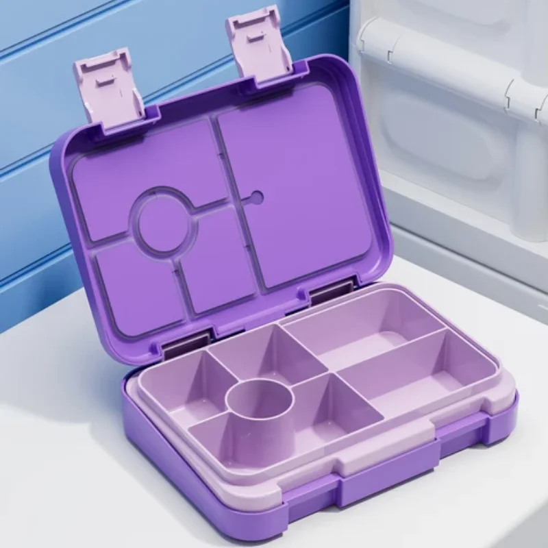 Pojemnik bento z przegródkami dla dzieci, 1000 ml Biały