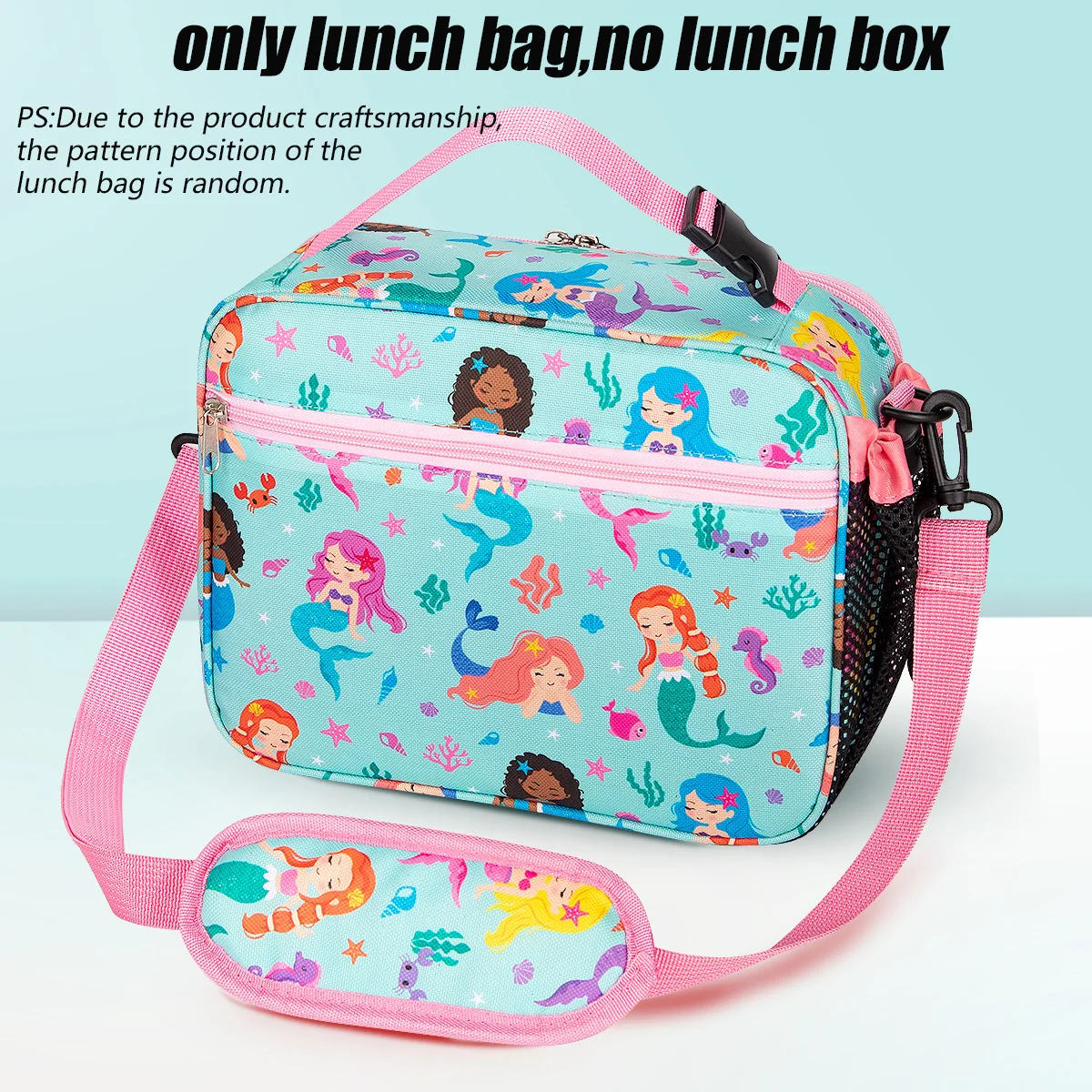 Pojemnik na lunch bento dla dzieci, szczelny, do mikrofalówki Szmaragdowa zieleń