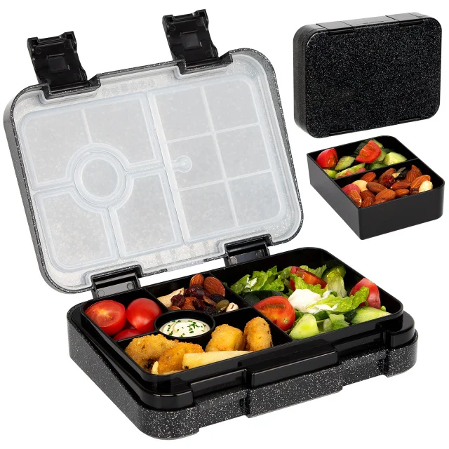Pojemnik na lunch 1100 ml Tritan, szczelny, do mikrofalówki Khaki
