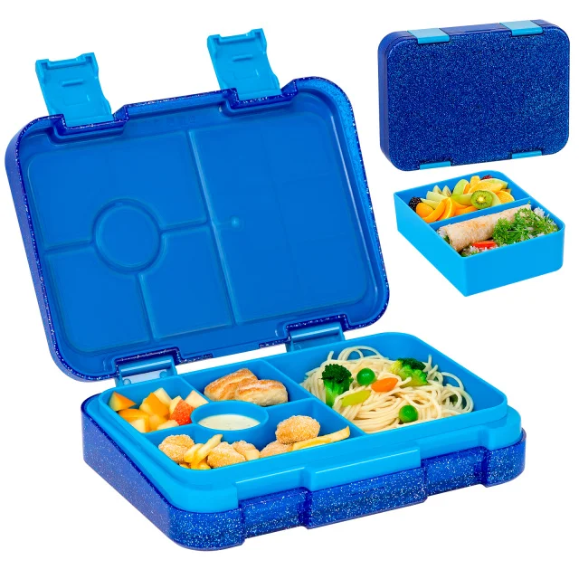 Pojemnik na lunch 1100 ml Tritan, szczelny, do mikrofalówki Szary
