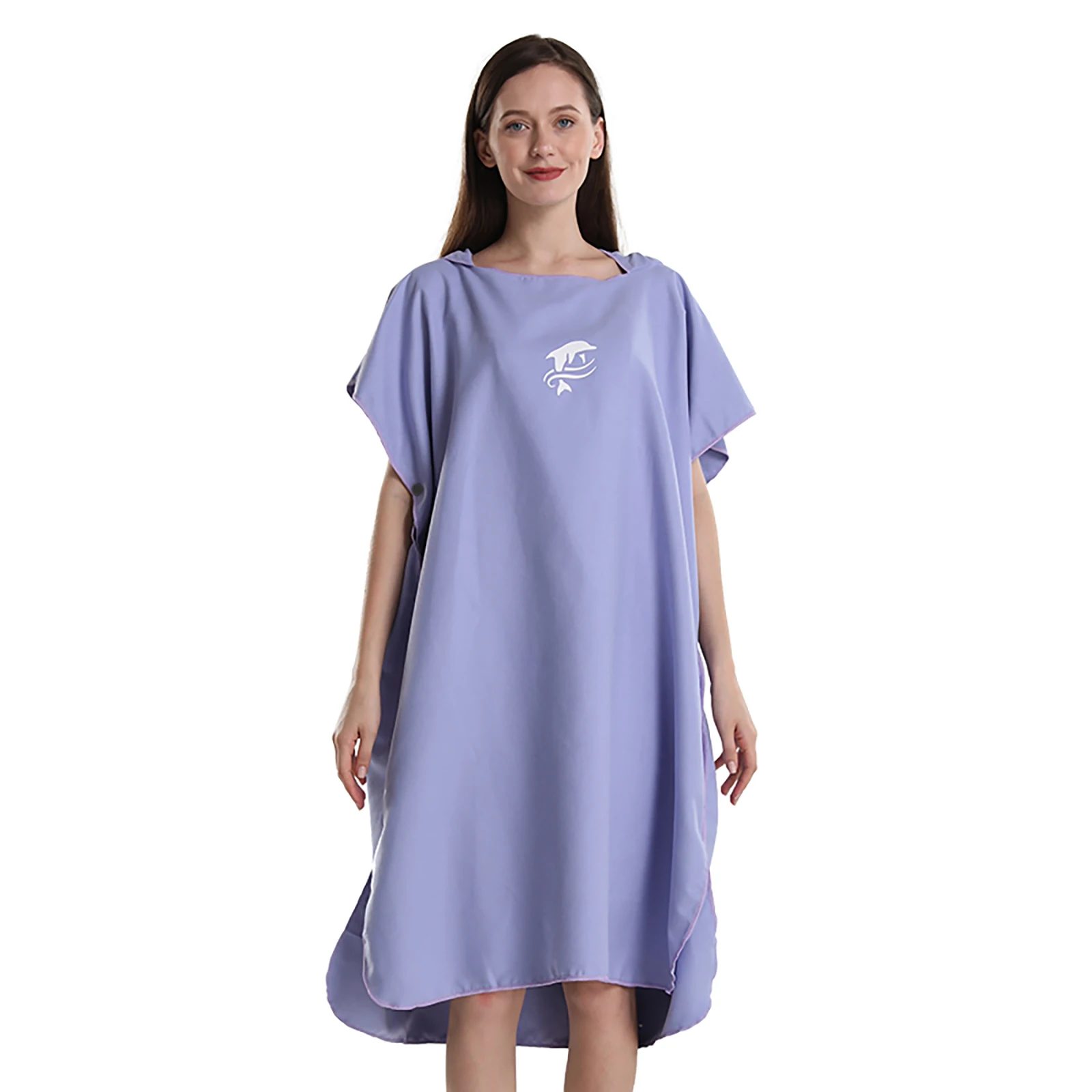 Ponczo surfingowe Mutao Unisex z mikrofibry szlafrok surfera Złoto