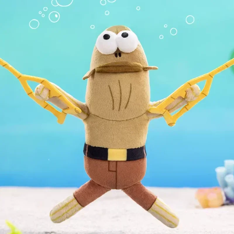 POP MART Bikini Bottom Buddies seria 2 – pluszak w blind boxie Crutch fish