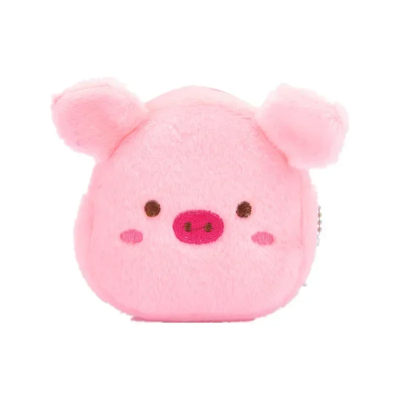 Mała portmonetka pingwin na monety i słuchawki z brelokiem Pig