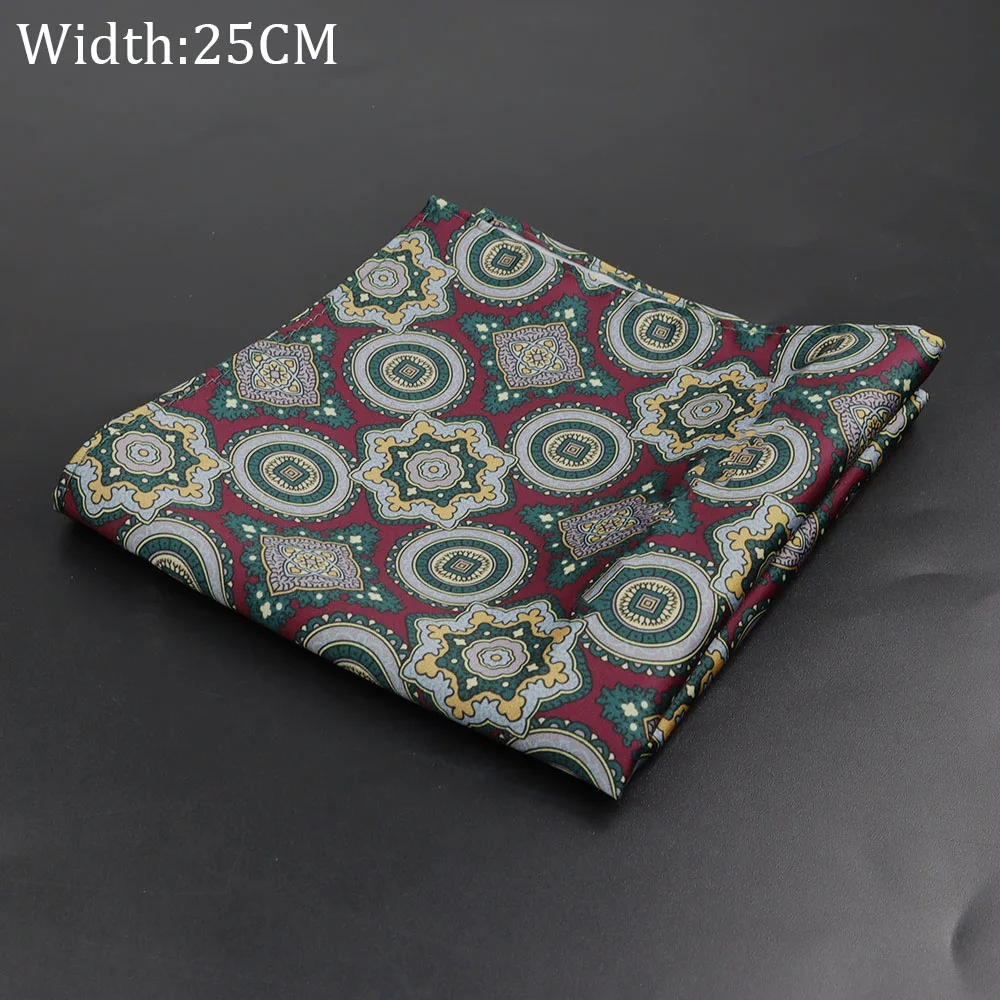 Poszetka do garnituru paisley – elegancka chusteczka na kieszeń marynarki Imbir