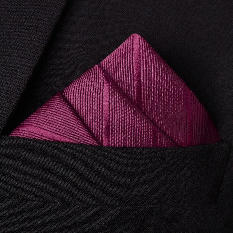 Poszetka do garnituru japonka – elegancka chusteczka biznesowa i weselna Brązowy