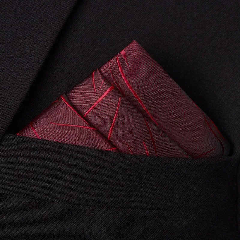 Poszetka do garnituru japonka – elegancka chusteczka biznesowa i weselna Srebrny